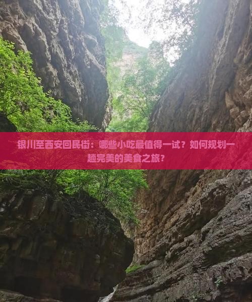 银川至西安回民街：哪些小吃最值得一试？如何规划一趟完美的美食之旅？