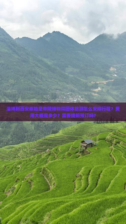 淄博到西安秦始皇帝陵博物院团体旅游怎么安排行程？费用大概是多少？需要提前预订吗？