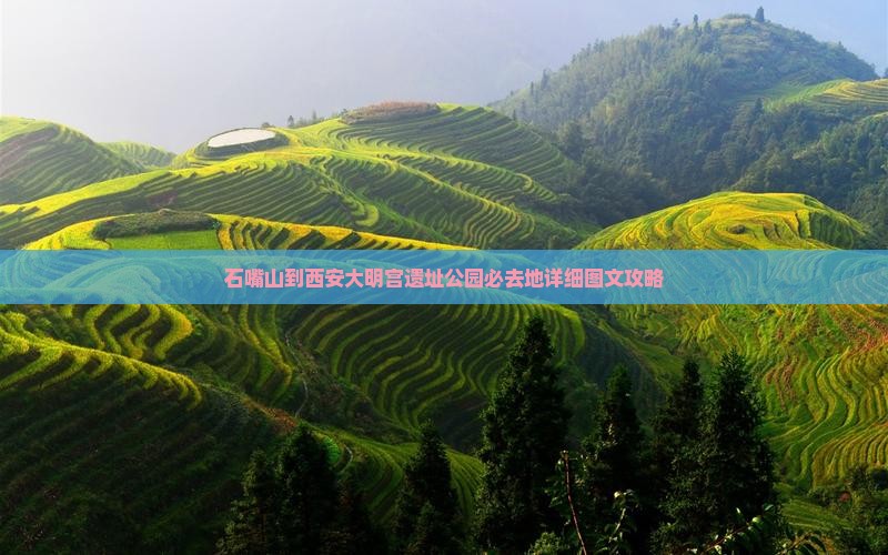 石嘴山到西安大明宫遗址公园必去地详细图文攻略