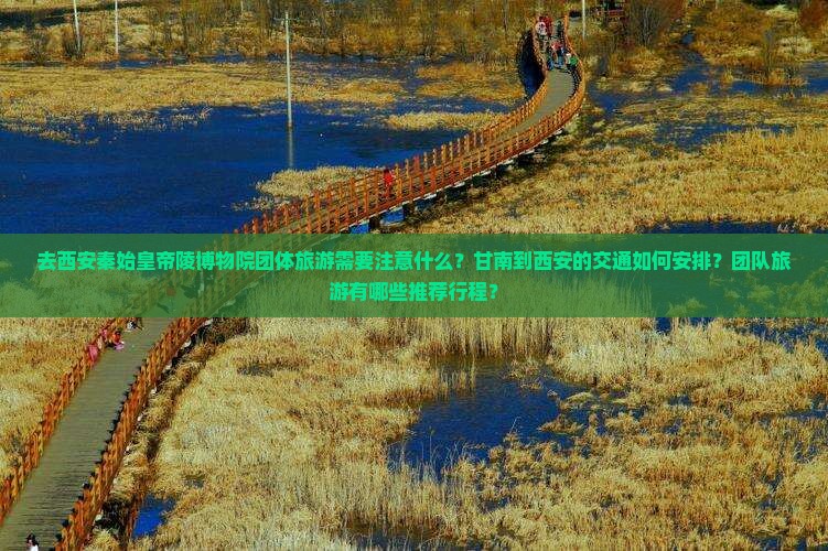 去西安秦始皇帝陵博物院团体旅游需要注意什么？甘南到西安的交通如何安排？团队旅游有哪些推荐行程？