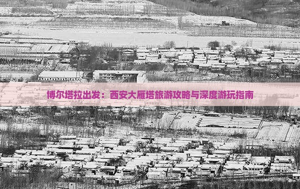 博尔塔拉出发：西安大雁塔旅游攻略与深度游玩指南