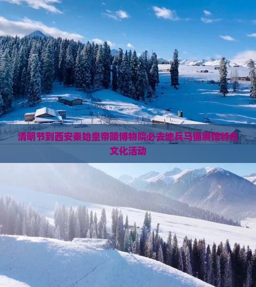 清明节到西安秦始皇帝陵博物院必去地兵马俑展馆特色文化活动