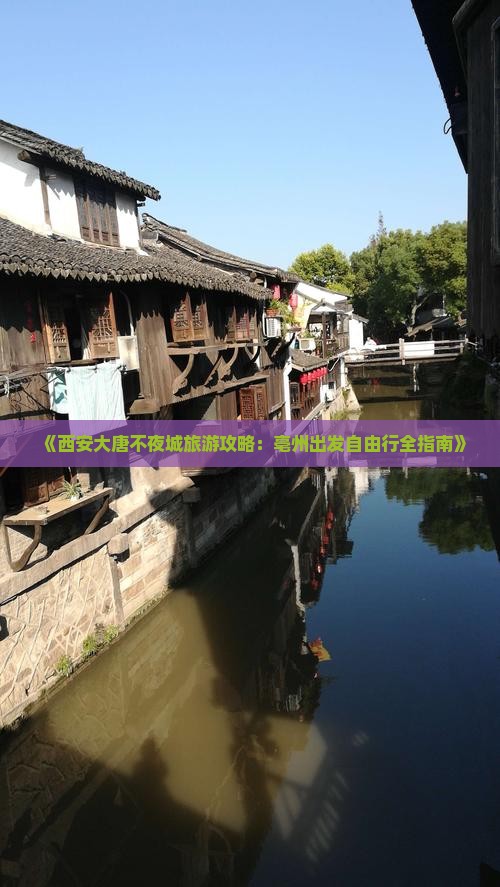 《西安大唐不夜城旅游攻略：亳州出发自由行全指南》