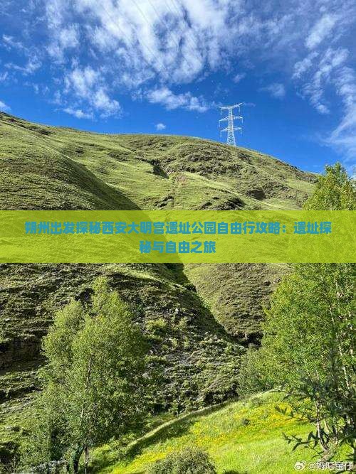 朔州出发探秘西安大明宫遗址公园自由行攻略：遗址探秘与自由之旅