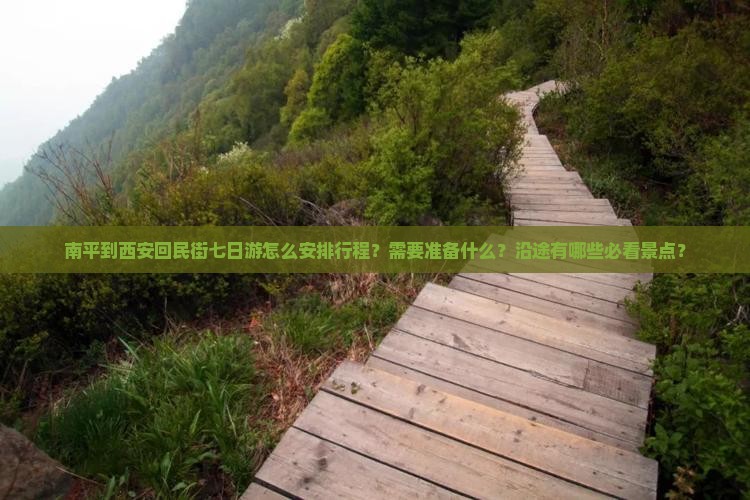 南平到西安回民街七日游怎么安排行程？需要准备什么？沿途有哪些必看景点？