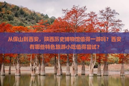 从保山到西安，陕西历史博物馆值得一游吗？西安有哪些特色旅游小吃值得尝试？