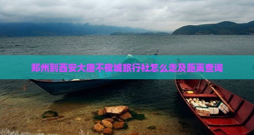 郑州到西安大唐不夜城旅行社怎么走及距离查询