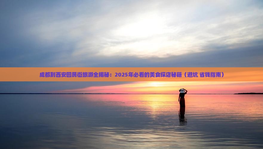 成都到西安回民街旅游