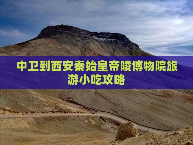 中卫到西安秦始皇帝陵博物院旅游小吃