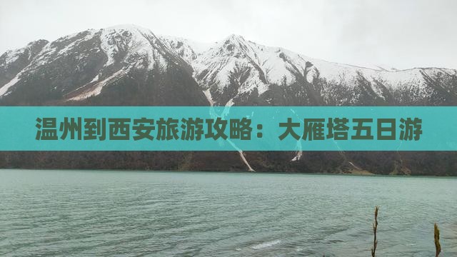 温州到西安大雁塔五日游