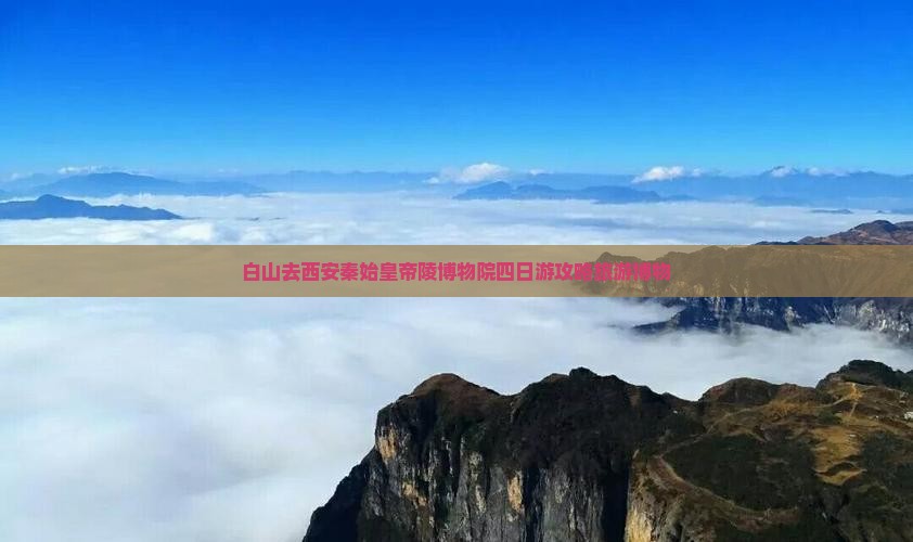 白山去西安秦始皇帝陵博物院四日游
