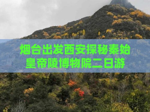 烟台出发西安探秘秦始皇帝陵博物院二日游