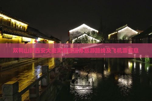 双鸭山到西安大唐芙蓉园团体旅游路线及飞机票信息