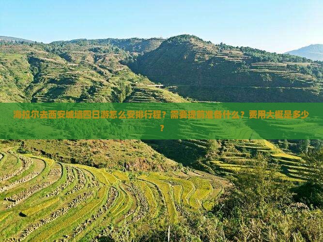 海拉尔去西安城墙四日游怎么安排行程？需要提前准备什么？费用大概是多少？