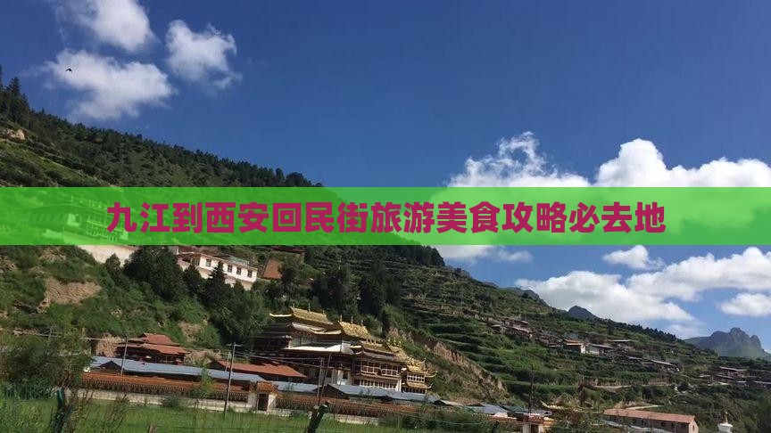 九江到西安回民街旅游美食攻略必去地