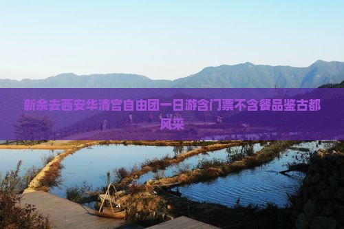 新余去西安华清宫自由团一日游含门票不含餐品鉴古都风采