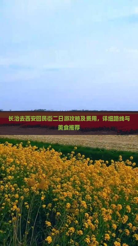 长治去西安回民街二日游攻略及费用，详细路线与美食推荐