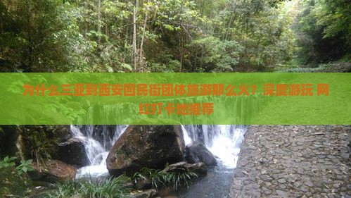 为什么三亚到西安回民街团体旅游那么火？深度游玩+网红打卡地推荐