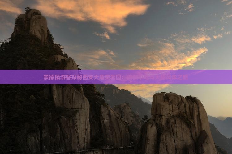 景德镇游客探秘西安大唐芙蓉园：美食小吃与大唐风华之旅