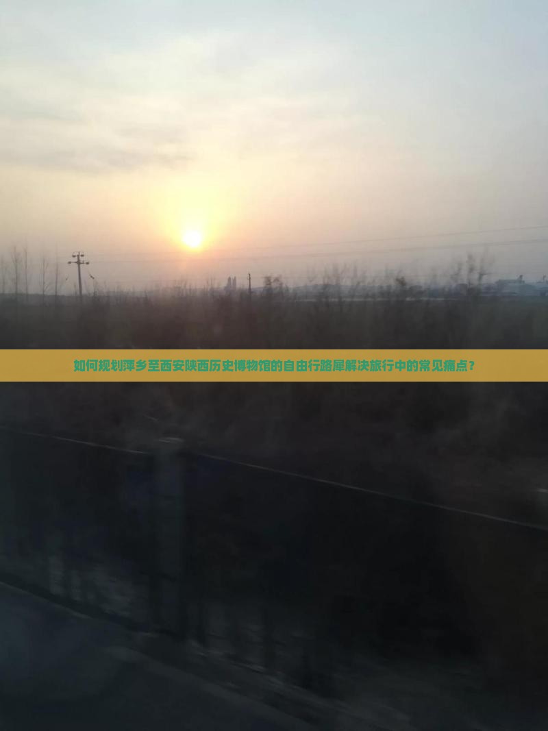 如何规划萍乡至西安陕西历史博物馆的自由行路犀解决旅行中的常见痛点？