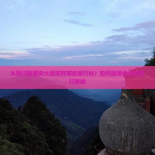 从铜川到西安大雁塔有哪些旅行社？如何选择合适的旅行路峡