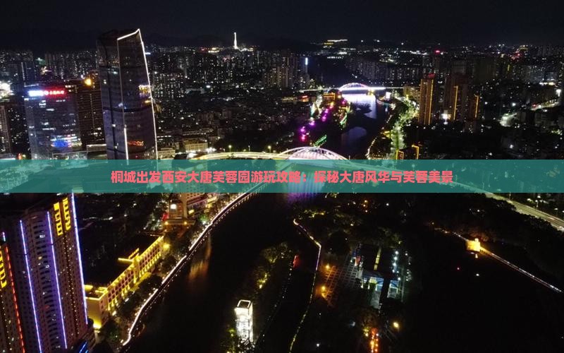 桐城出发西安大唐芙蓉园游玩攻略：探秘大唐风华与芙蓉美景