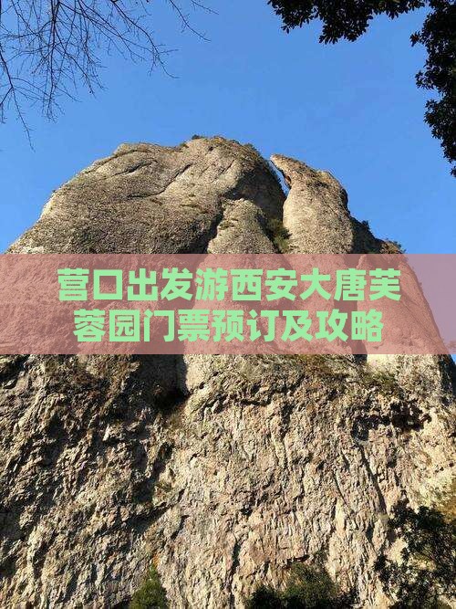 营口出发游西安大唐芙蓉园门票预订及攻略
