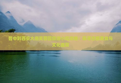 晋中到西安大唐芙蓉园旅游小吃攻略：探寻古都美食与文化盛宴