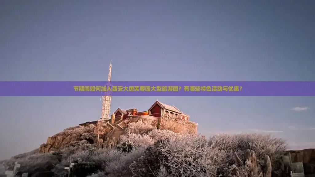 节期间如何加入西安大唐芙蓉园大型旅游团？有哪些特色活动与优惠？