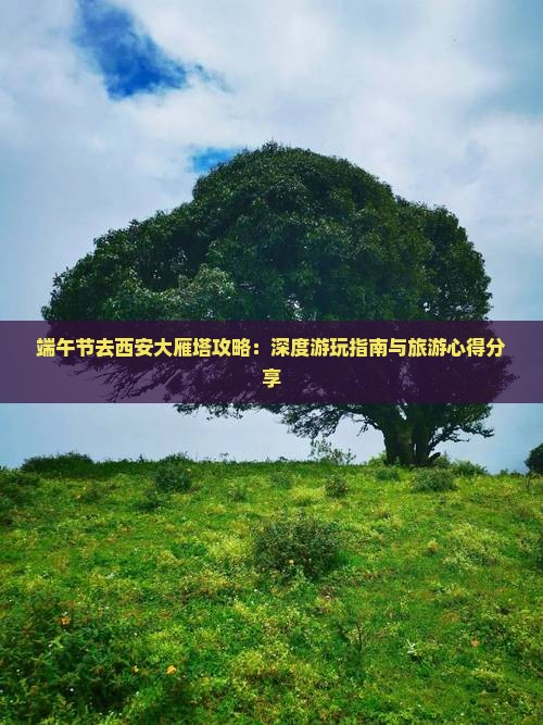 端午节去西安大雁塔攻略：深度游玩指南与旅游心得分享