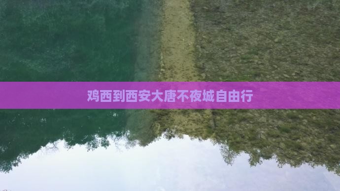 鸡西到西安大唐不夜城自由行