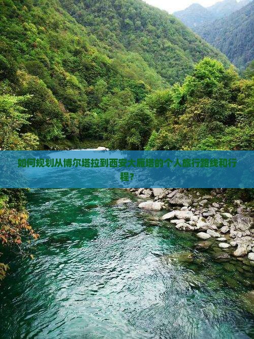 如何规划从博尔塔拉到西安大雁塔的个人旅行路线和行程？