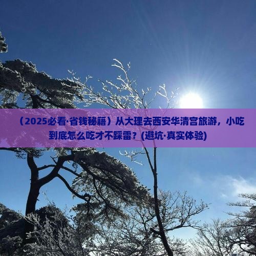 大理去西安华清宫旅游小吃