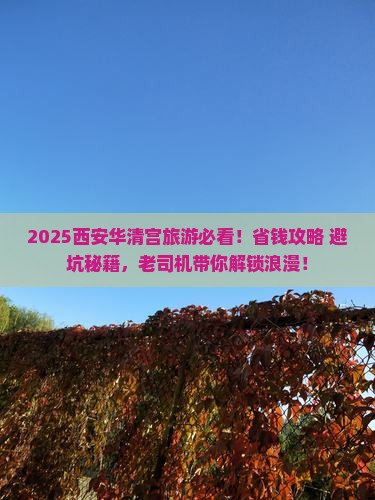 海东到西安华清宫旅游