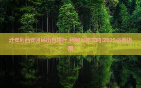 迁安到西安回民街自由行