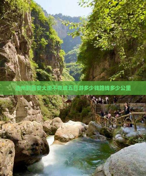 达州到西安大唐不夜城五日游
