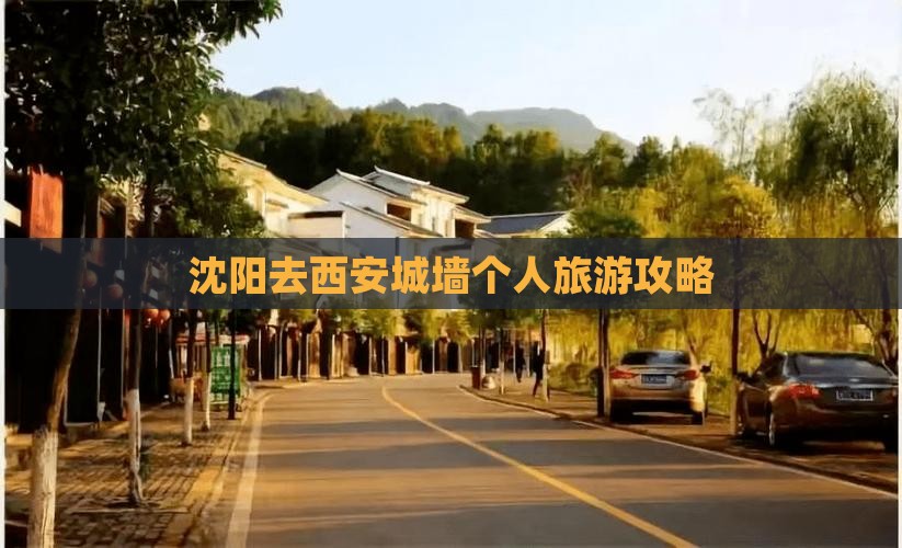 沈阳去西安城墙个人游
