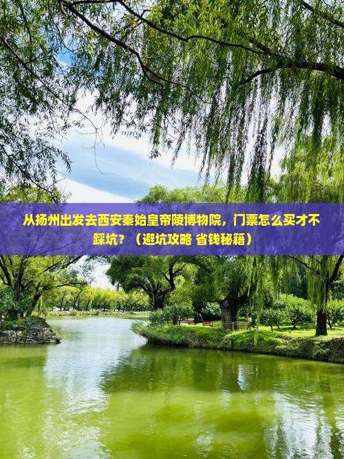扬州去西安秦始皇帝陵博物院门票