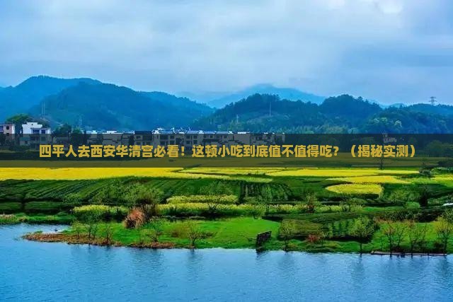 四平去西安华清宫旅游小吃