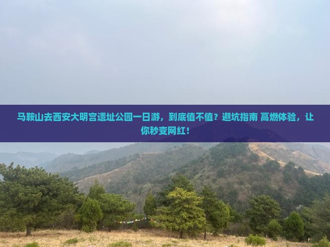 马鞍山去西安大明宫国家遗址公园一日游