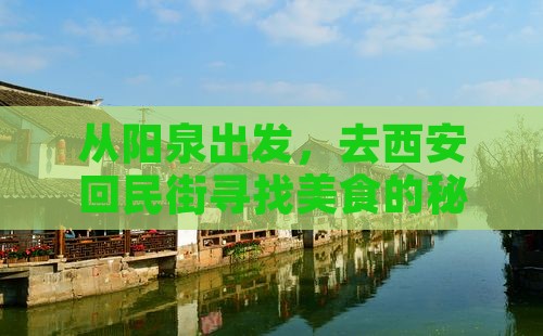 阳泉到西安回民街大型旅游团