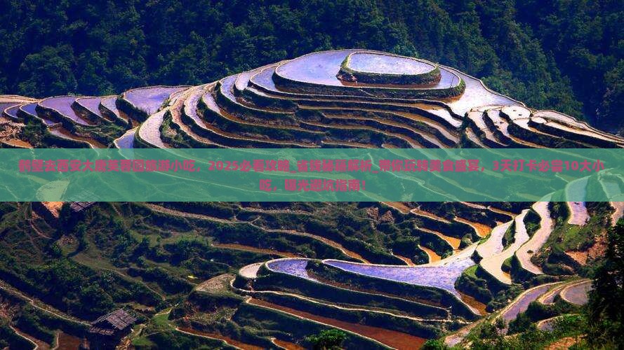 鹤壁去西安大唐芙蓉园旅游小吃