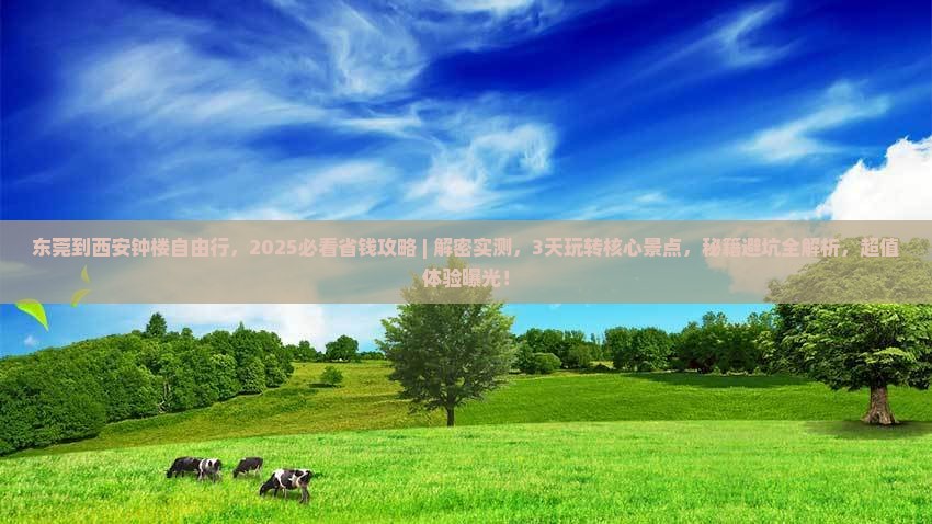 东莞到西安钟楼自由行
