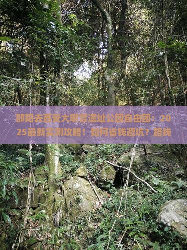 邵阳去西安大明宫国家遗址公园自由团