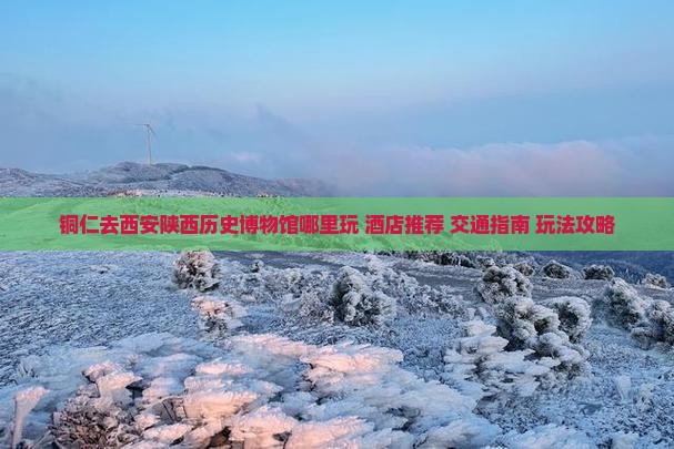 铜仁去西安陕西历史博物馆哪里玩