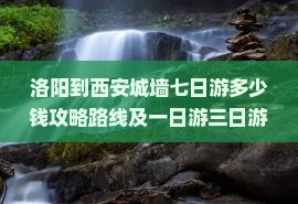 洛阳到西安城墙七日游