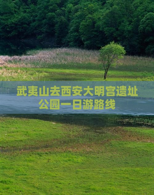 武夷山去西安大明宫国家遗址公园一日游