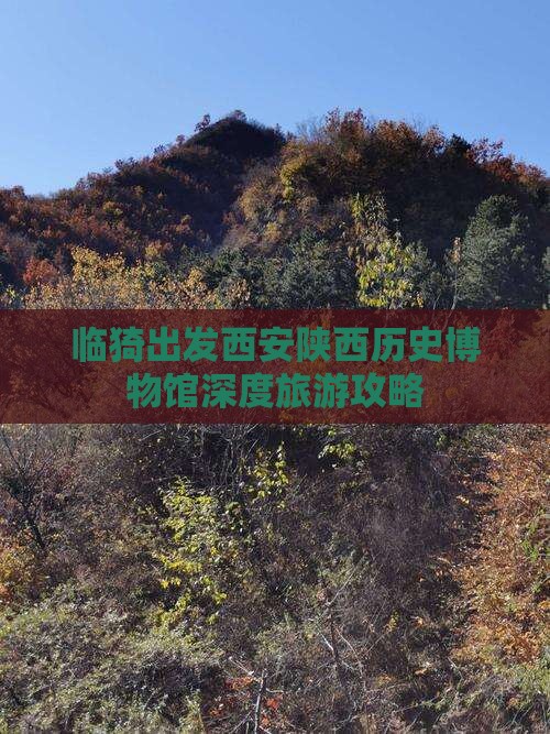 临猗出发西安陕西历史博物馆深度旅游攻略