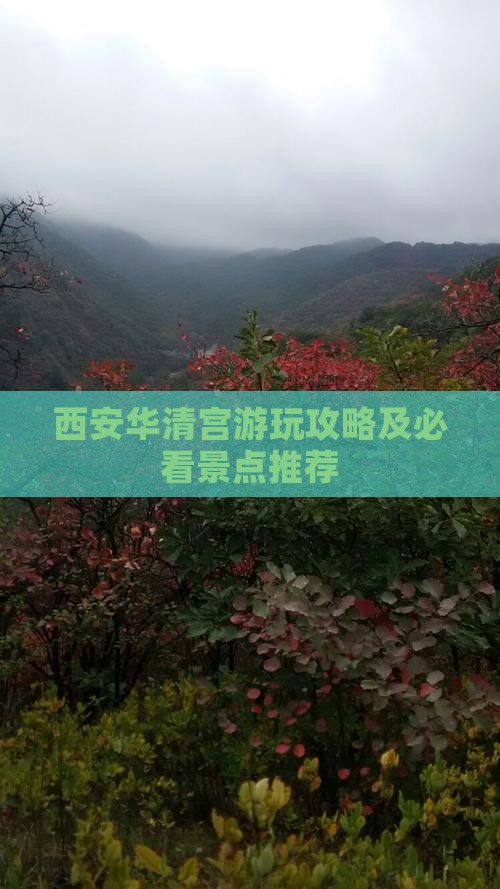 西安华清宫游玩攻略及必看景点推荐