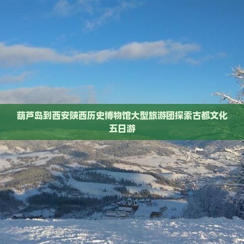 葫芦岛到西安陕西历史博物馆大型旅游团探索古都文化五日游